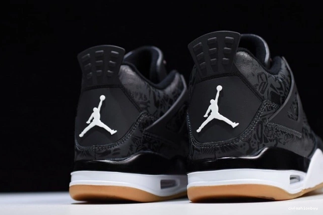 Black Jordan 4 Air Retro Laser CI1184-001 0723